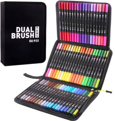 Tinker Squad Dual Tip Acrylic Marker Set | Permanent Markers for Art and Drawing Set