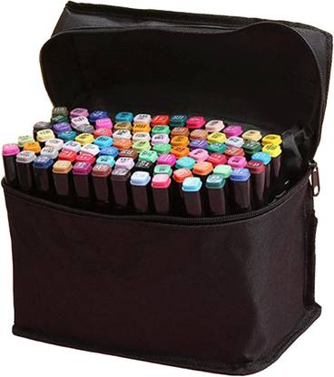 Alpyog Alcohol Based 120 Dual Head Coloring Sketching Calligraphy Drawing Markers