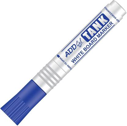 Add Gel Tank White Board Marker (2X Double Writing)-10 Pcs