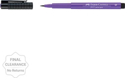 FABER-CASTELL Pitt Artist Pen Color Purple Violet – Pack