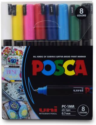 uni-ball PC-1MR Astist Posca Pin Type Paint Marker 0.7mm
