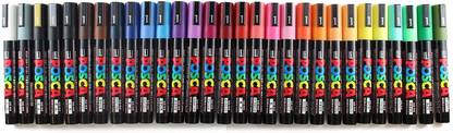 Uni Posca Paint Marker Pen, Fine Point(Pc-5M)