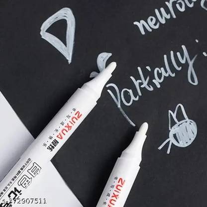 Sipa Paint Marker Pen - White Color - Oil based ink, Write on any surface