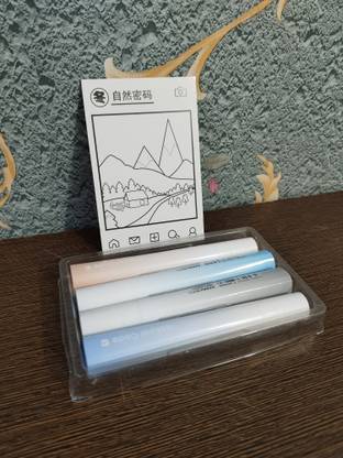 triple paper Bullet Tip, Alcoholic Dye Based Highlighter Pens, Fast-Drying & Non-Toxic Ink