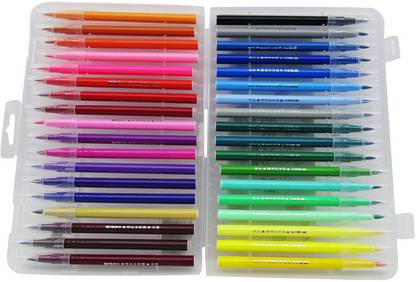 COSKIRA 36pcs Watercolor Pens Soft Head Pen Kindergarten Washable Pen Painting for Adult