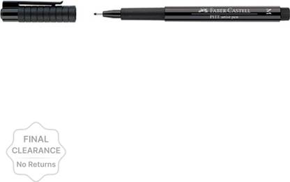 FABER-CASTELL Pitt Artist Pen M(Medium)Box Black