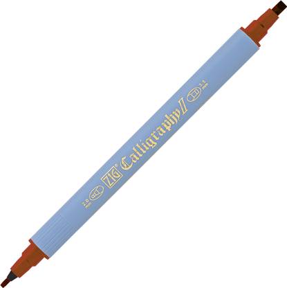 Zig CALLIGRAPHY MARKER DUAL TIP SIZE: 2 mm & 3.5 mm