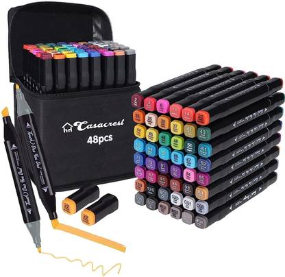 hexa hub 48 color art marker