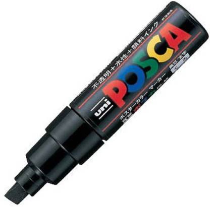 Uni Posca PC-8K.24 Bold Point Chisel Shaped Marker Pen