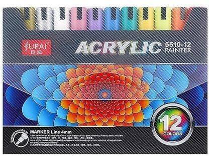 PEACORA Acrylic Paint Markers Pens Premium Acrylic Paint Pens for Wood, Canvas, Stone