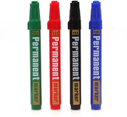 GXIN Permanent Marker | Bullet Tip | Fade Resistant | Suitable for Multipurpose Usage