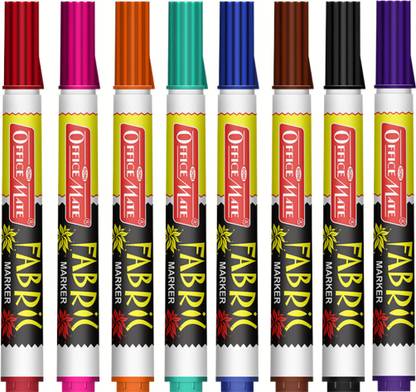 Soni Officemate Fabric Markers in PP Box