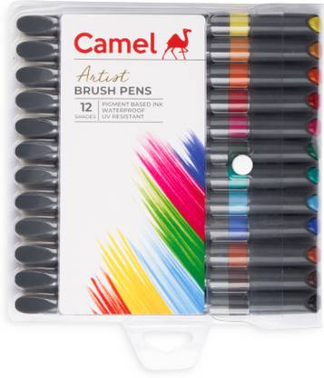 Camlin Artist Brush Pen shades
