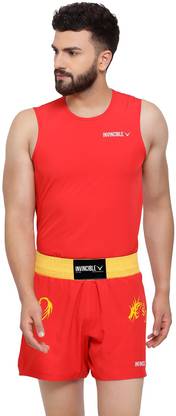 Invincible Men's Feather Weight Stretch Wushu Kit Martial Art Uniform
