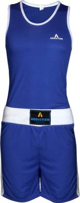 Addiction Boxing dress costume set for men, women size 36 Martial Art Uniform