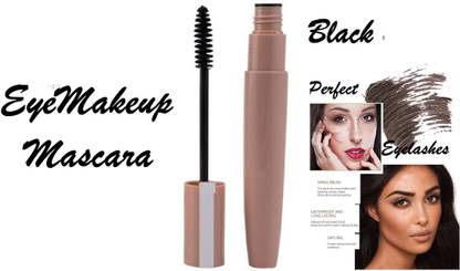 Amaryllis Smudge proof Curling Mascara for eye makeup 24hrs Waterproof Volume Mascara 10 ml