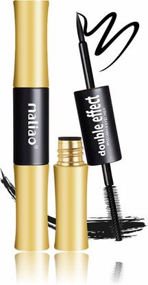 maliao Double Effect Waterproof Mascara & Eyeliner - All-in-One Glam 10 ml