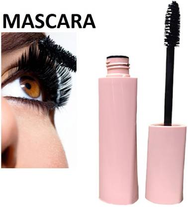 AMOSFIA Smudge Proof Eye Makeup Mascara with Smart Curl Brush for Voluminous Lashes 11 ml