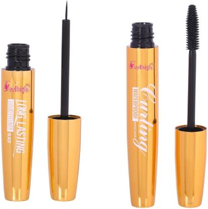 feelhigh Professional waterproof eyeliner & curling Mascara