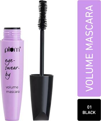 Plum Eye-Swear-By Volume Mascara | Lightweight & Buildable Formula | Black | 6 ml