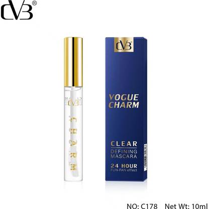 CVB CLEAR DEFINING MASCARA VOUGE CHARM 24 HOUR FUN-FAN EFFECT TRANSPARENT 10 ml