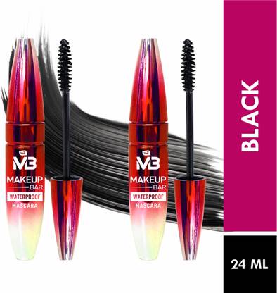 YHI Makeup Bar Waterproof Mascara | Instant Volume, Length & curling | 36Hour Volume 24 ml