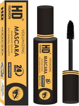 HD Fashion Volumizing Maximum Volume Rich Mineral Pigments Waterproof Mascara 6.5 ml