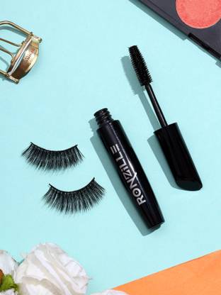 RONZILLE Volumizing Long-Stay of up to 8 Hours,Smudge-Proof, Lightweight Black Mascara 8 ml
