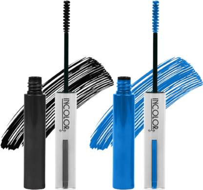 INCOLOR Light Weight Eye Makeup Color Mascara, Smudge Proof Long Lasting Natural Mascara 12 ml