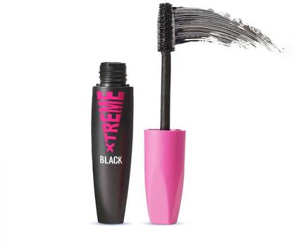 Glam21 Xtreme Black Mascara Upto 12hr | Non-clumping Waterproof & Dramatic Volumizing 10 ml
