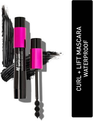 MyGlamm Super Lash Volumising Mascara (Black Shade) | Waterproof Curling Mascara 9 ml