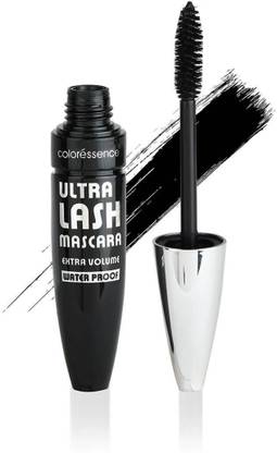 COLORESSENCE Ultra Lash Mascara | Extra Volume | Waterproof & Smudge Proof with Curling Brush 15 ml