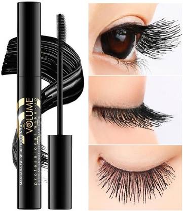 MYEONG HD Dense Mascara Extra Thick & Curled Lashes Upto 24hrs Volumizing, Lengthening 10 ml