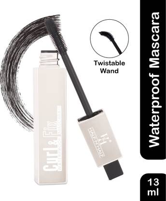 Half N Half Curl & Fix Volumizing Smudge Proof Long Lasting All Day Wear Waterproof Mascara 13 ml