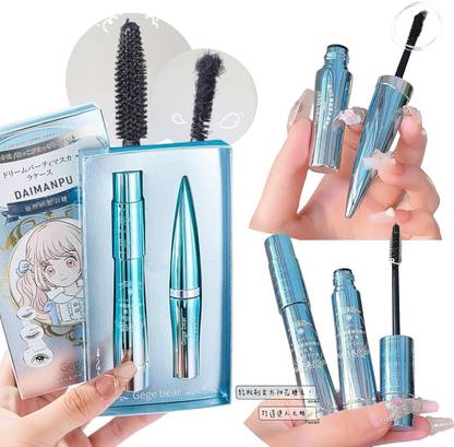 DAIMANPU 2in1 Dream Party Curl Mascara Gege Bear Yingmi Eyelash Fiber Sweat Resistant 10 g