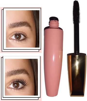 Amaryllis Jet Black Matte Mascara Lengthens Eyelashes 10 ml