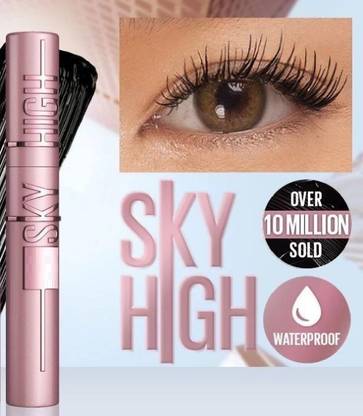 nn Sky Hight Mascara, Volumizing & Lengthening, Waterproof, Black, Volume Express 10 ml