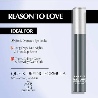 FLORERO Volumizing Mascara and waterproof 8 ml