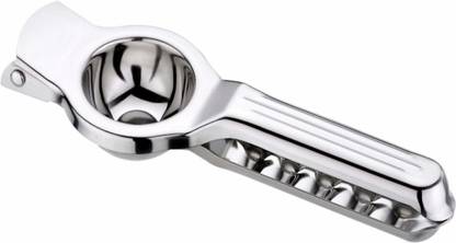 KUBER INDUSTRIES Stainless Steel Lemon Squeezer with Bottle Opener (Silver) Stainless Steel Masher