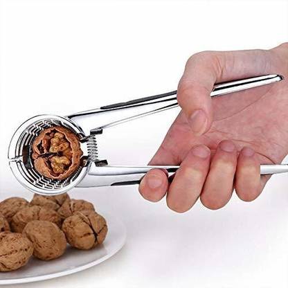 Denique Walnut Akhrot Cracker Pincers And Bottle Opener,Pecans Aluminium Masher