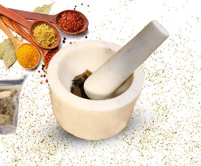 Kings and queen white marble mortar & pestal imam dasta khallad okhli & mashar Marble Masher