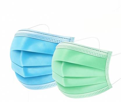 KAPGGRILA Disposable 3-Ply Face Mask – Use and Throw Mask with Soft Earloops Surgical Mask