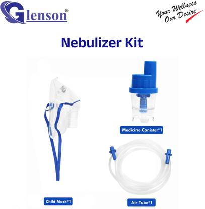 Glenson Child Nebulizer Mask Kit with Medicine Chamber
