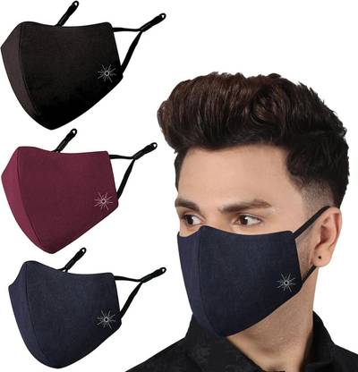 MASQ Anti-Pollution Anti-Bacterial BFE>99% 4 Layer Protective Face Mask for Man Rising sun Washable Cloth Mask