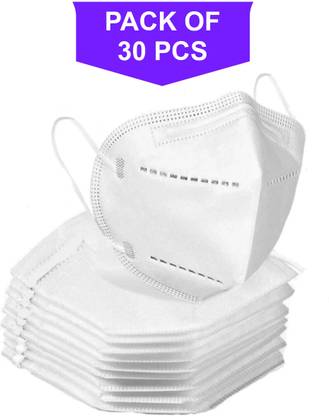 Gridlab N95 Mask 30PCS Reusable Face Mask 5 layer and Dual Melt Protection mask Washable, Reusable