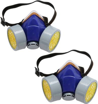 SHIVEXIM Dust Paint Spray Protection Mask Respirator Silicone Respirator filter air pollution mask