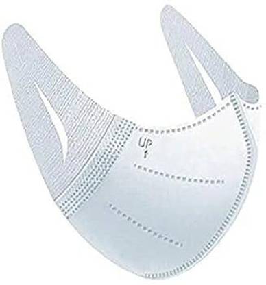 DZIRE Comfit 3D 4 Layers Face Mask with 2 Melt-Blown Filter & Sofest Ear Loops Washable, Reusable Surgical Mask With Melt Blown Fabric Layer