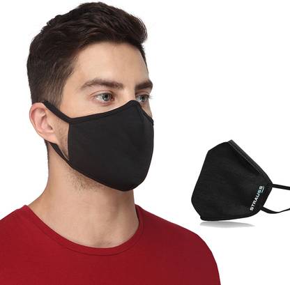 Strauss Protection Face Mask | Cotton Cloth Mask | Pollution Face Mask 2260 Reusable, Washable Cloth Mask