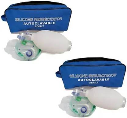 MDSS ambu bag adult pack of 2 AMBU BAG| PACK OF 2
