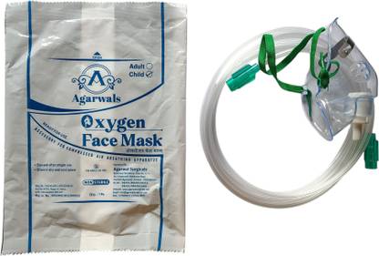 Agarwals Agarwals Oxygen Face Mask Child Oxygen Face Mask Child Non-Reusable